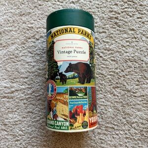 Cavallini & Co - National Parks 1,000 Piece Jigsaw Puzzle